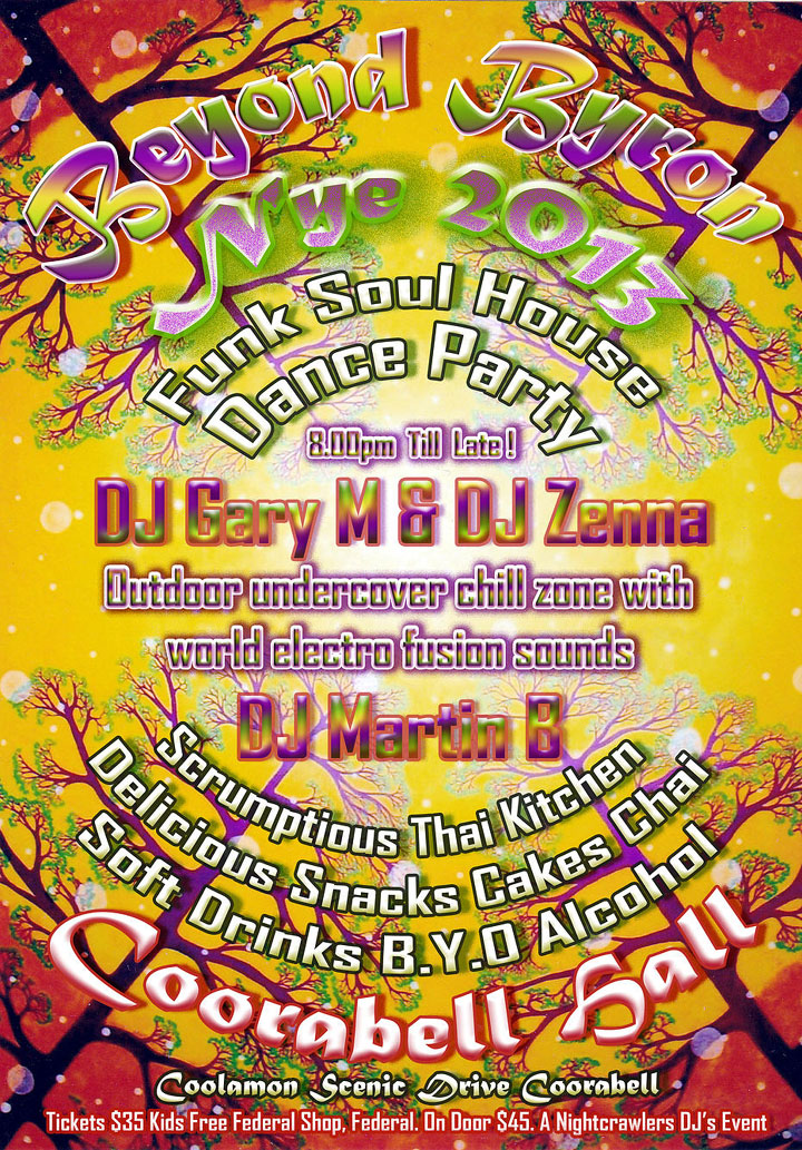 Coorabell Hall Party